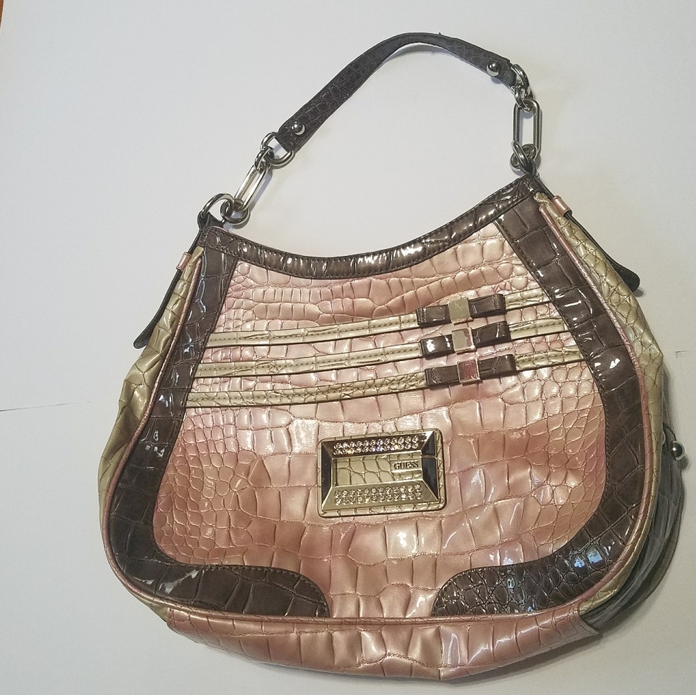 GUESS Satine Bow Pink Purse (B2)